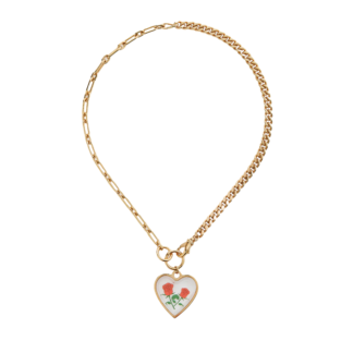 Колье Cross My Heart Necklace SAF SAFU