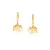 Серьги Elephant Mini Earrings HERMINA ATHENS фото 1