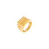 Кольцо Fused Woven Square Signet Ring MISSOMA фото 3