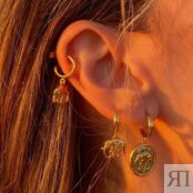 Серьги Elephant Mini Earrings HERMINA ATHENS фото 5