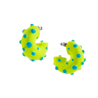 Серьги Yellow Neon Rave Earrings SAF SAFU