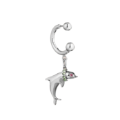 Моносерьга Kawaii Dolphin Earring SAF SAFU фото 1