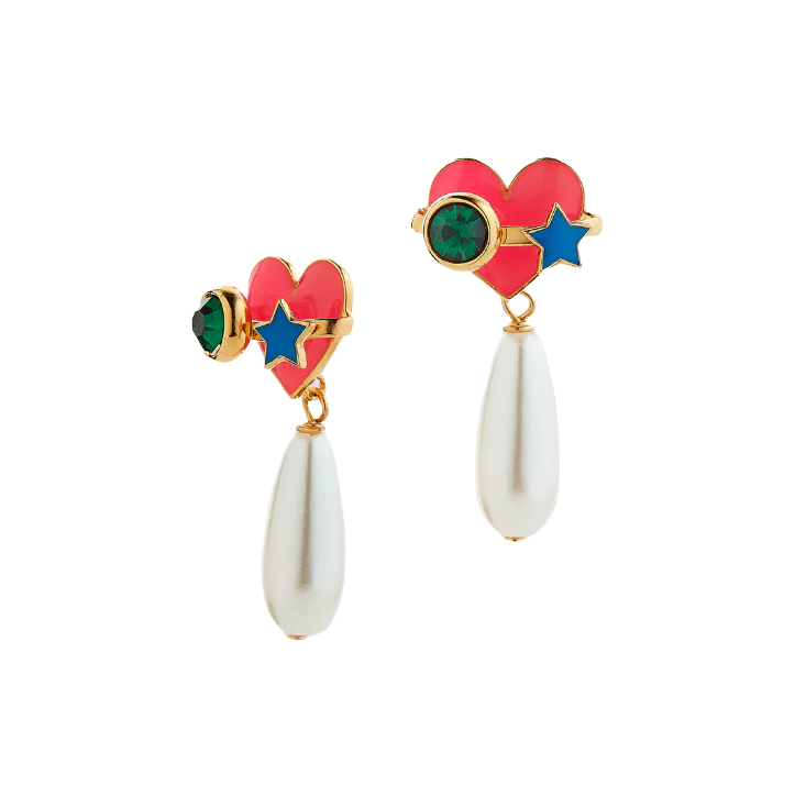 Серьги Planet Heart Earrings SAF SAFU фото 1