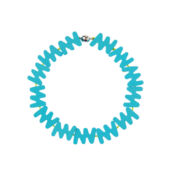 Колье Zigzag Kids Necklace – Blue UNCOMMON MATTERS фото 1