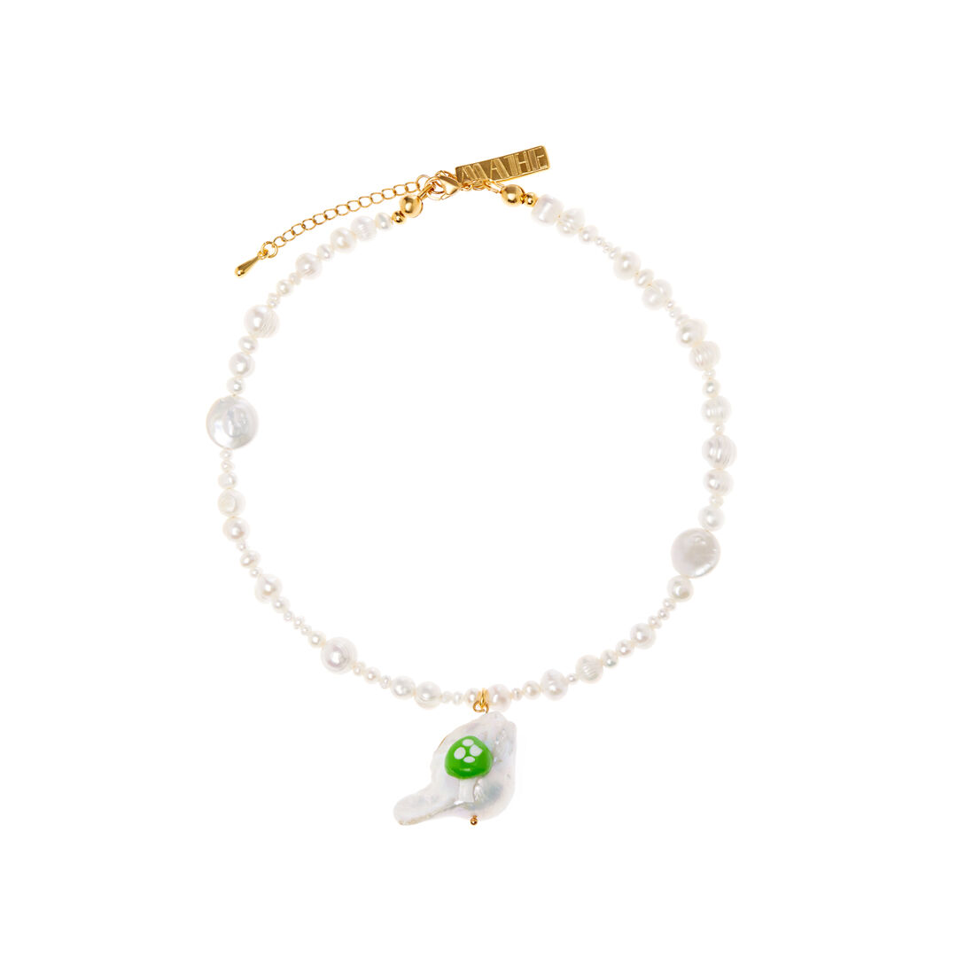 Колье The Green Mushroom Necklace MATHE фото 1