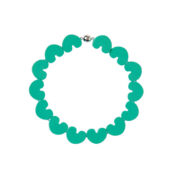 Колье Heart Kids Necklace – Green UNCOMMON MATTERS фото 1