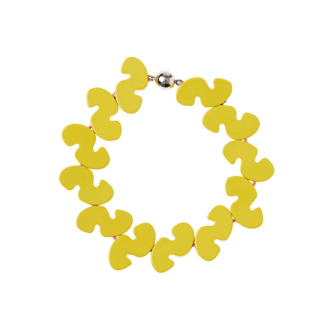 Колье Wave Kids Necklace – Yellow UNCOMMON MATTERS фото 1