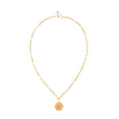 Колье Gold Pink Daisy Necklace WILHELMINA GARCIA фото 3