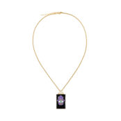 Колье Big Eye Khamsa Necklace - Purple DÉJÀ VU фото 3