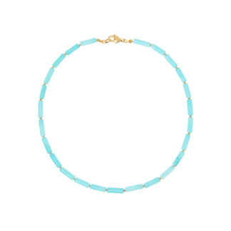 Колье Aqua Quartz Tube Necklace HOLLY JUNE