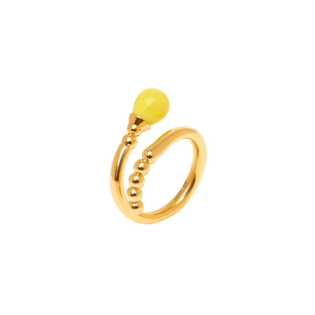 Кольцо Me & You Ring – Yellow MER'S фото 1