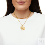 Колье Luna Small & Large Anchor Chain Necklace HERMINA ATHENS фото 2