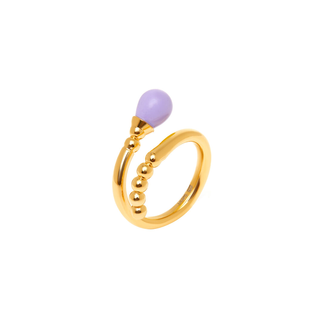 Кольцо Me & You Ring – Purple MER'S фото 1