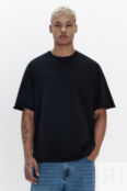 Футболка oversize из хлопкового футера befree 4680704148619 фото 2