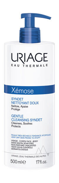 Мягкий очищающий гель для тела Uriage Xemose Gentle Cleansing Syndet фото 1