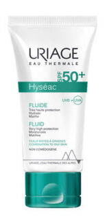 Солнцезащитная эмульсия для лица Uriage Hyseac Fluid SPF 50+