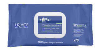 Детские очищающие салфетки Uriage 1st Cleansing Wipes