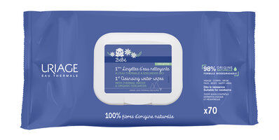 Детские очищающие салфетки Uriage 1st Cleansing Wipes фото 1