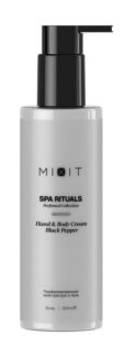 Парфюмированный крем для рук и тела с ароматом черного перца Mixit Spa Ritu