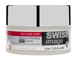 Ночной крем для лица против морщин Swiss Image Anti-Age Care 36+ Elasticity