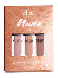 Набор матовых помад Elian Russia Nude Lip Set