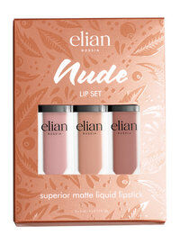 Набор матовых помад Elian Russia Nude Lip Set фото 1