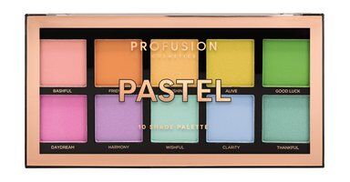 Палетка теней для век Profusion Pastel 10 Shade Palette фото 1