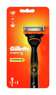 Станок для бритья со сменной кассетой Gillette Fusion Power Red