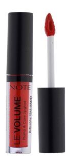 Блеск для увеличения объема губ Note Le Volume Plum&Care Lipgloss