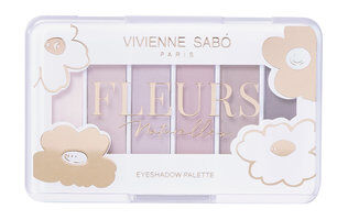 Палетка теней для век Vivienne Sabo  Fleurs Naturelles Eyeshadow Palette фото 1