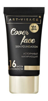 Матирующий тональный крем для лица Art-Visage Cover Face Skin Foundation