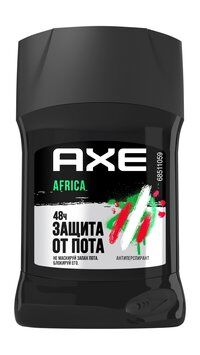 Твердый антиперспирант с ароматом мандарина и сандала AXE Africa фото 1