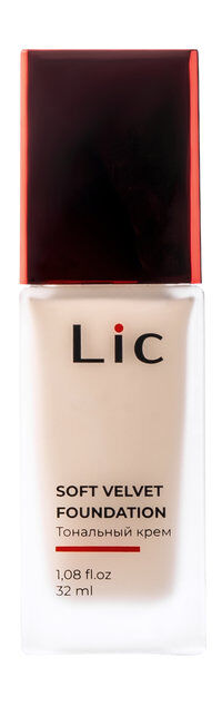 Тональный крем для лица с матовым финишем Lic Soft Velvet Foundation фото 1