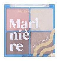 Пудровая палетка для скульптурирования лица Vivienne Sabo  Mariniere Powder