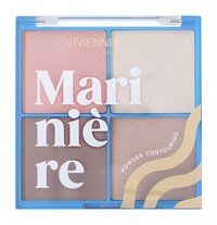 Пудровая палетка для скульптурирования лица Vivienne Sabo  Mariniere Powder фото 1