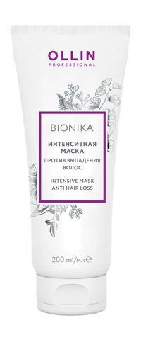 Интенсивная маска против выпадения волос Ollin Professional Bionika Intensi фото 1