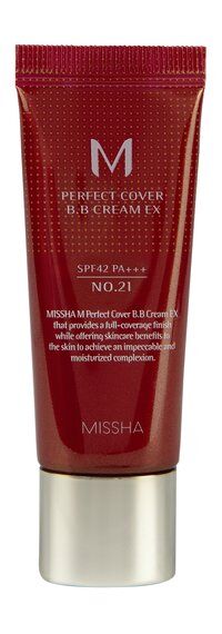 Тональный BB-крем для идеального покрытия Missha Perfect Cover BB Cream Ex фото 1