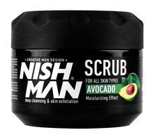 Увлажняющий скраб для лица с маслом авокадо Nishman Avocado Moisturizing Sc