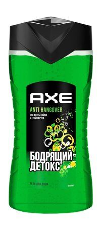 Гель для душа с ароматом лайма и грейпфрута AXE Anti Hangover фото 1