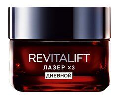 Антивозрастной дневной крем для лица L'Oreal Revitalift Лазер x3 Регенериру фото 1