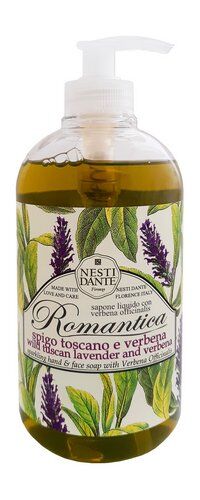 Жидкое мыло для рук с лавандой и вербеной Nesti Dante Romantica Liquid Soap фото 1