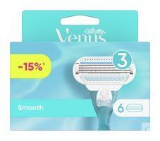 Набор из шести сменных кассет к бритве Gillette Venus Smooth 6