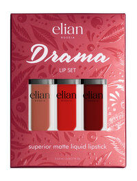 Набор матовых помад Elian Russia Drama Lip Set фото 1