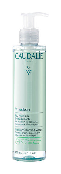 Мицеллярная вода для снятия макияжа Caudalie Vinoclean Micellar Cleansing W фото 1