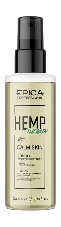 Лосьон для снятия раздражения кожи головы Epica Professional Hemp Therapy O фото 1