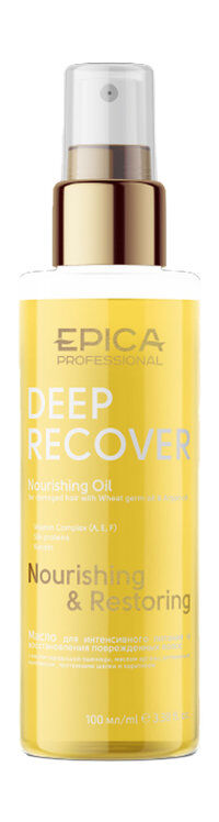 Масло для поврежденных волос Epica Professional Deep Recover Oil фото 1