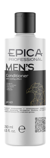 Мужской кондиционер для волос Epica Professional Men's Conditioner фото 1