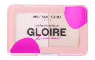 Палетка хайлайтеров Vivienne Sabo Gloire d'amour Highlighter Palette фото 1