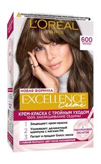 Крем-краска для волос с тройным уходом L'Oreal Excellence Creme фото 1