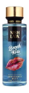 Спрей для тела с ароматом лимона и персика Nishlady Fragrance Mist Beach Ki